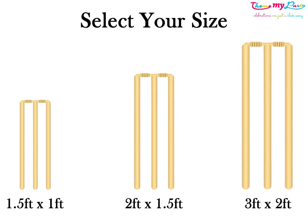 Cricket Theme Birthday Party Cutout