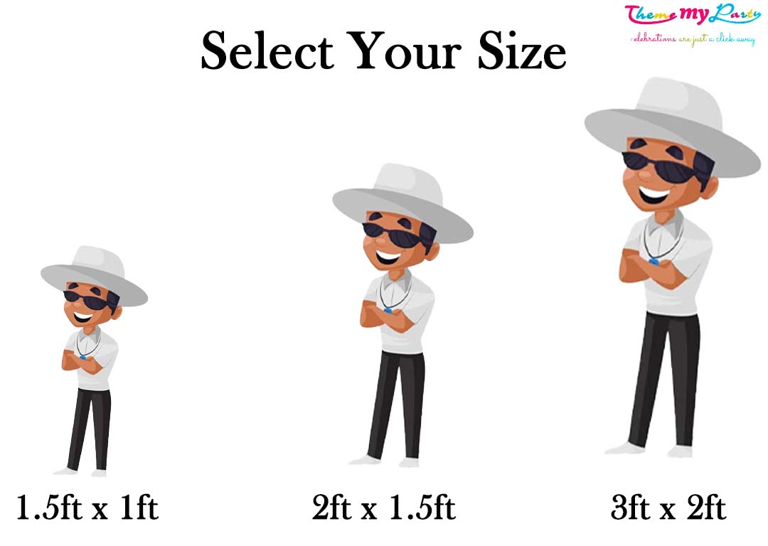 Cricket Theme Birthday Party Cutout