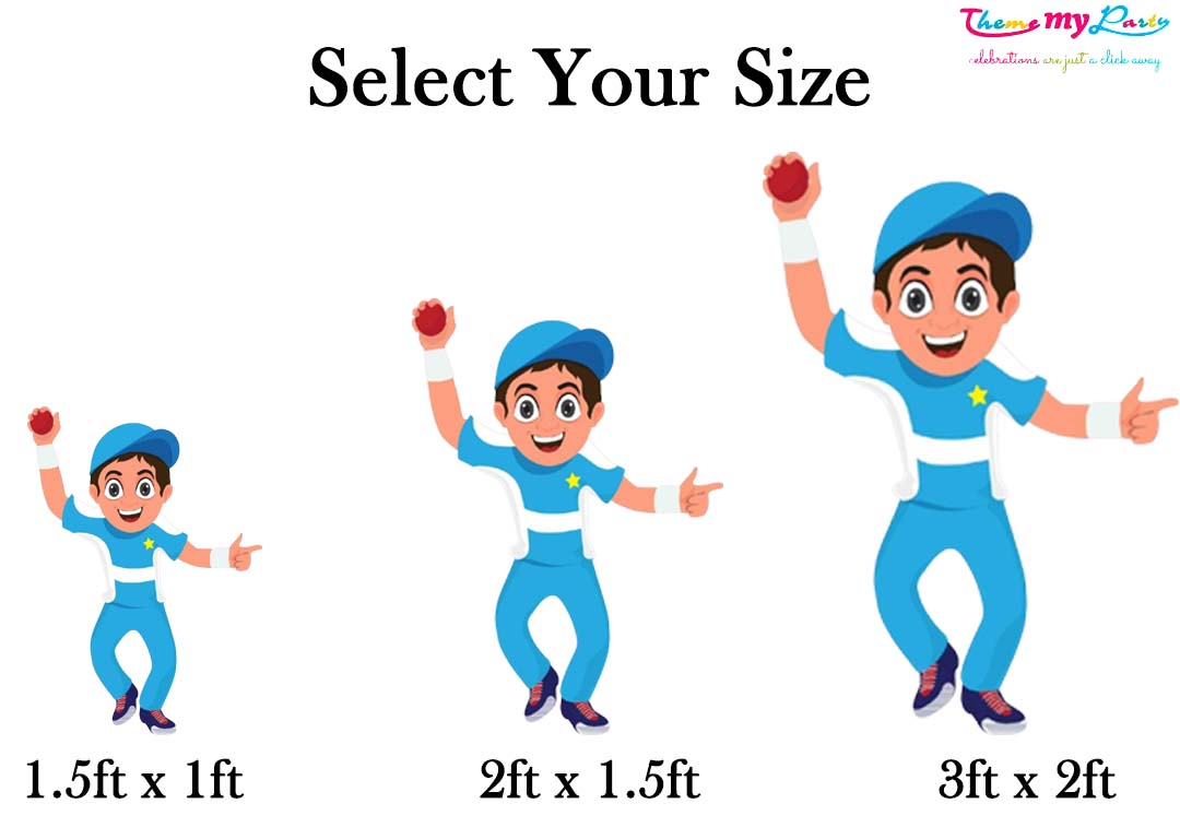 Cricket Theme Birthday Party Cutout