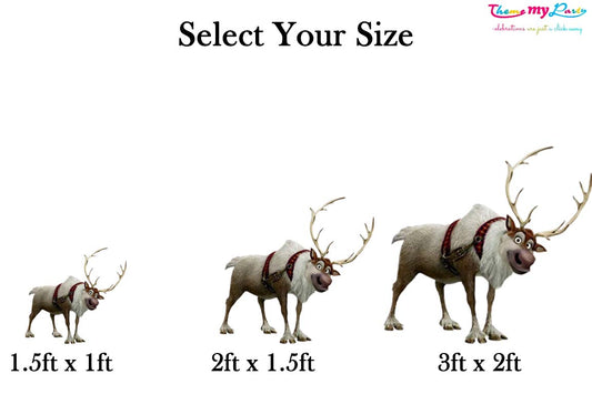 Frozen Theme Birthday Party Cutout