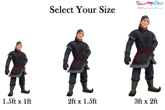 Frozen Theme Birthday Party Cutout