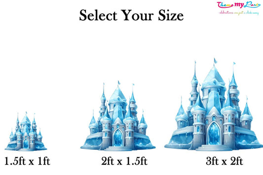 Frozen Theme Birthday Party Cutout