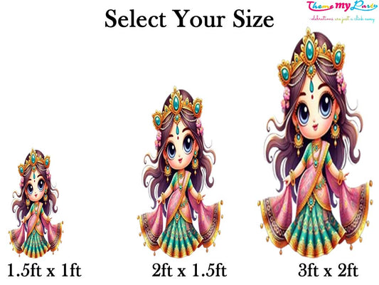 Krishna Theme Birthday Party Cutout