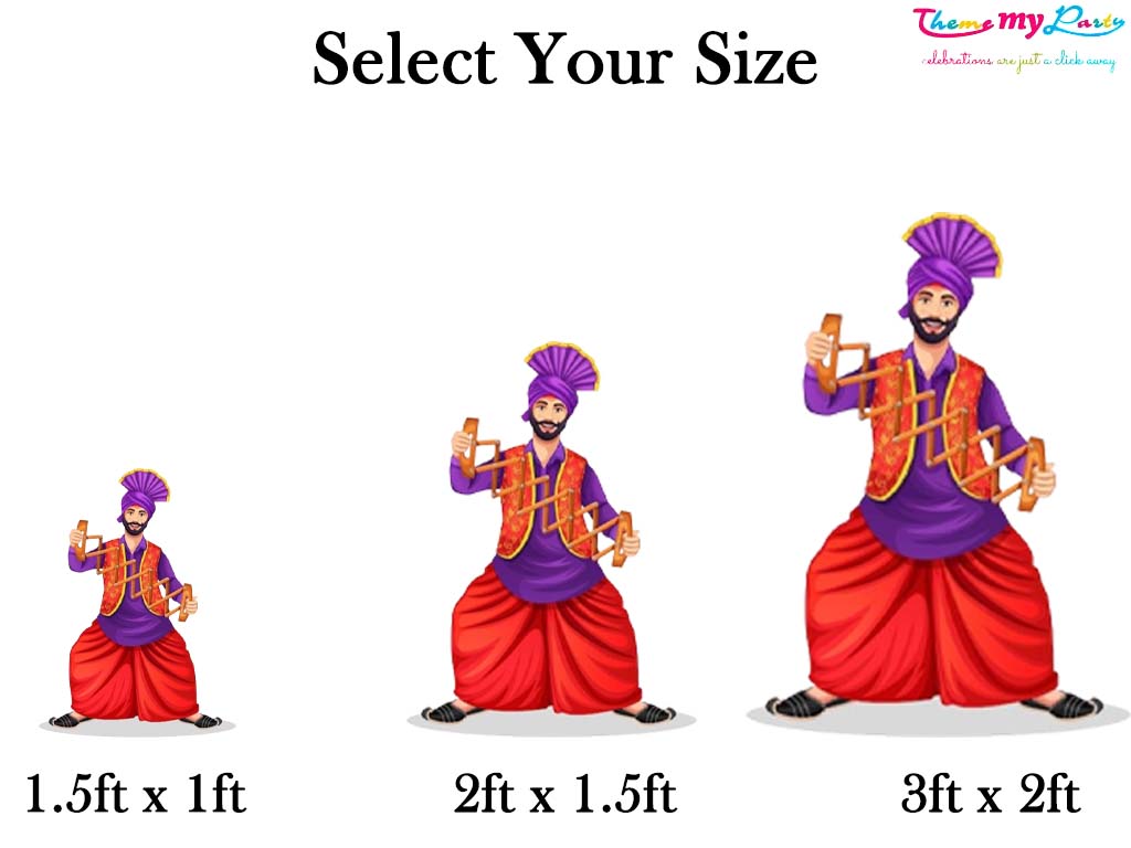 Lohri Party Cutout