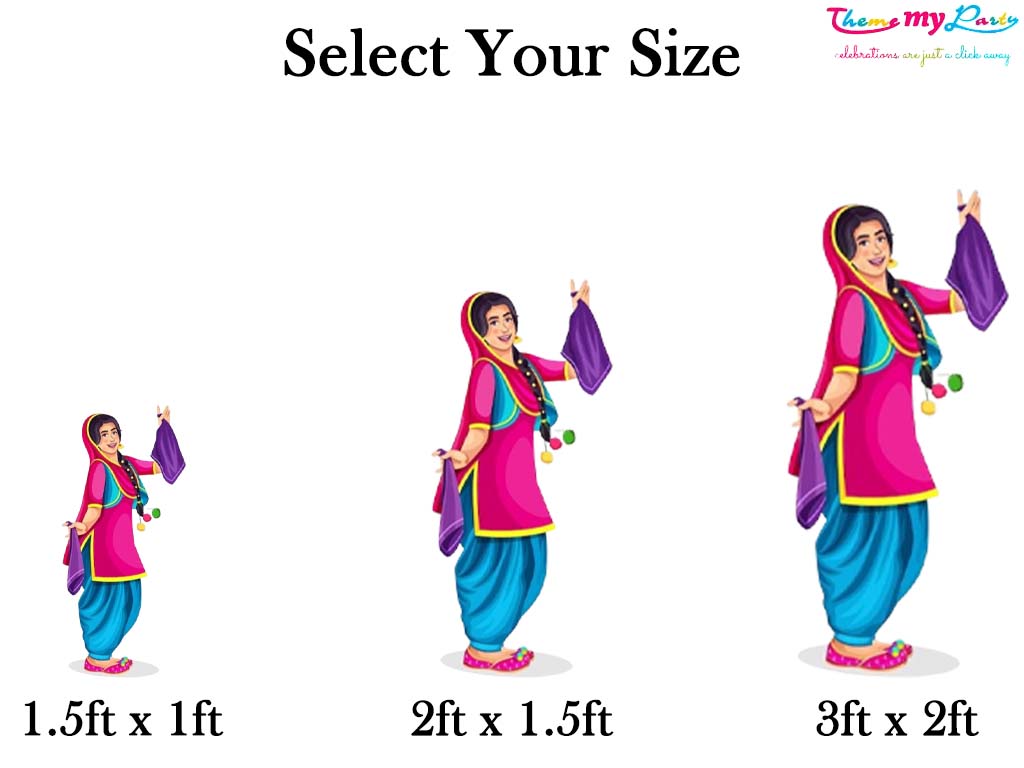 Lohri Party Cutout