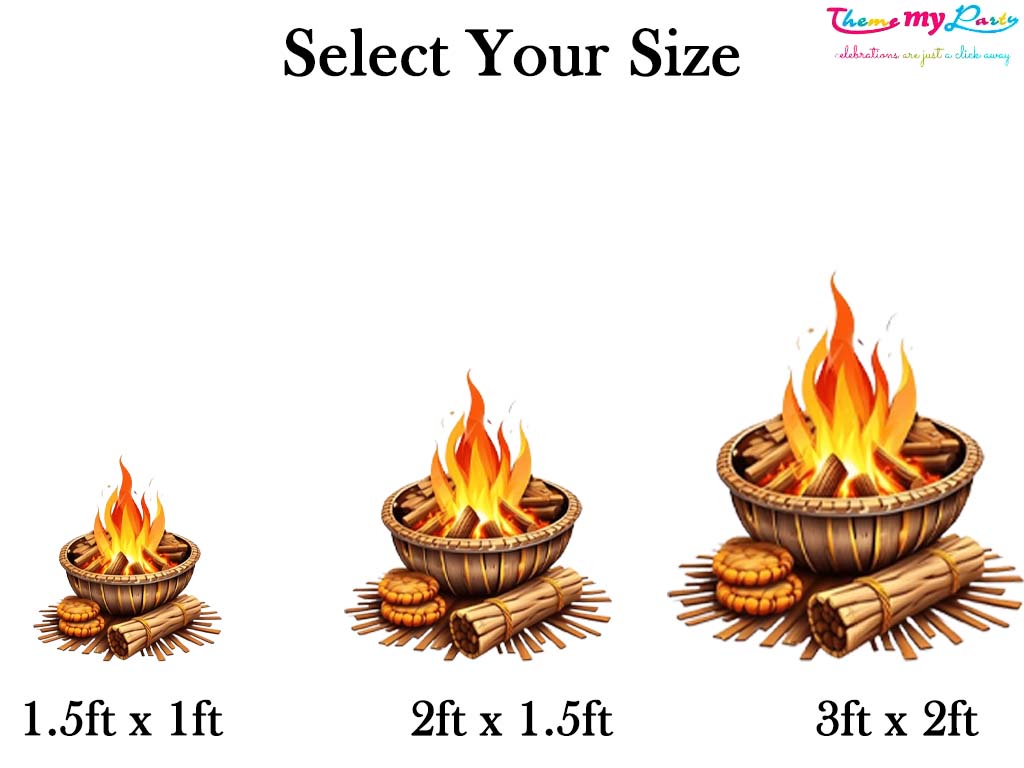 Lohri Party Cutout