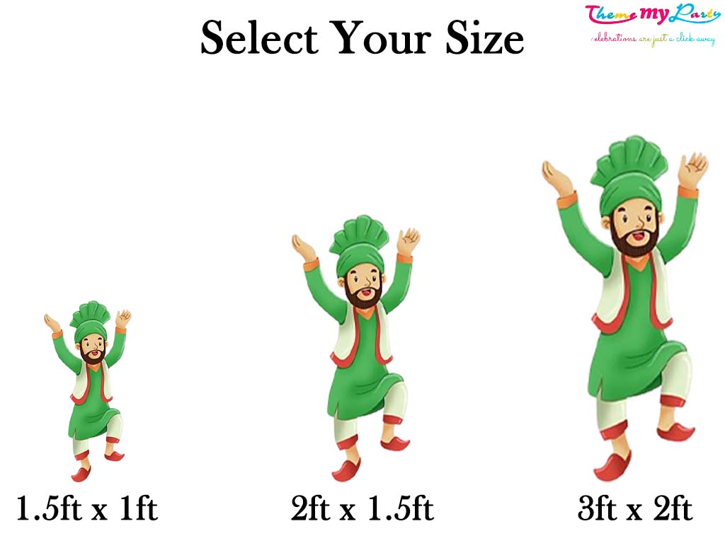 Lohri Party Cutout