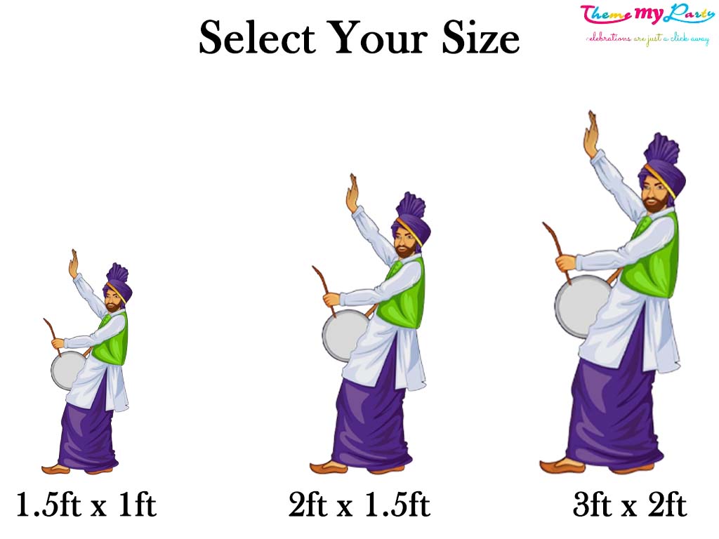 Lohri Party Cutout