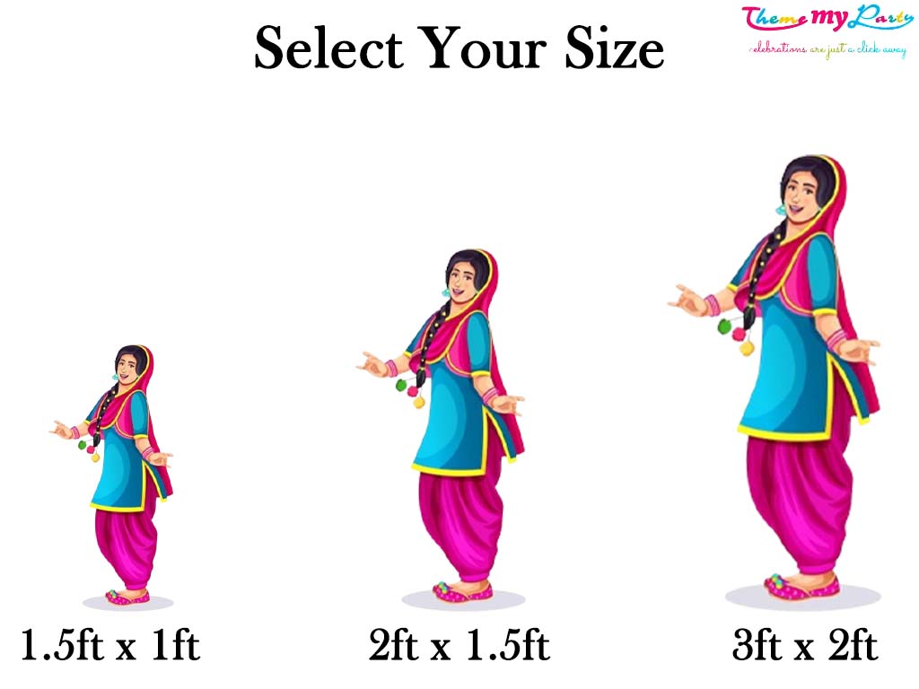 Lohri Party Cutout