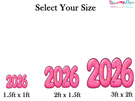 New Year Party Cutout