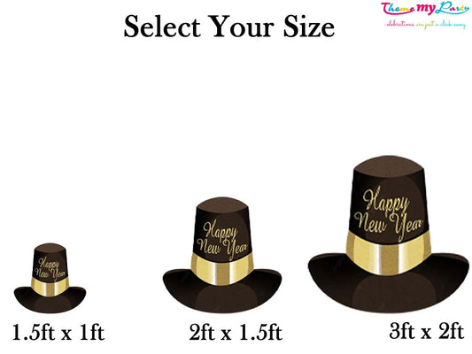 New Year Party Cutout