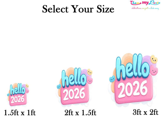 New Year Party Cutout