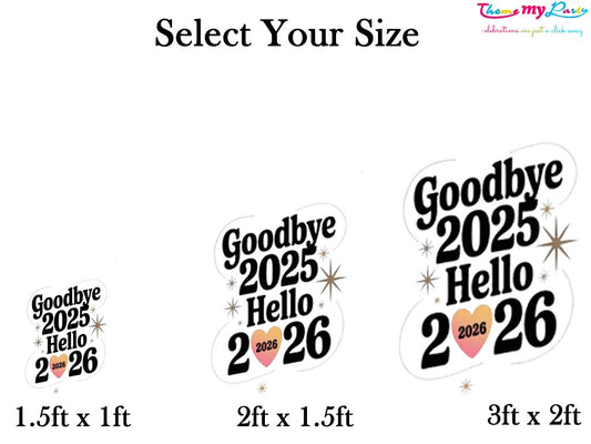 New Year Party Cutout