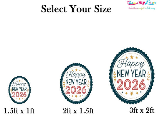 New Year Party Cutout