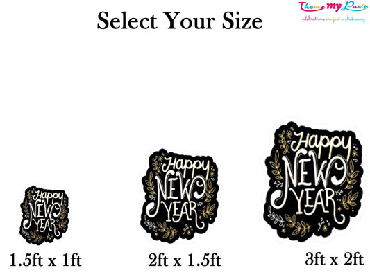 New Year Party Cutout