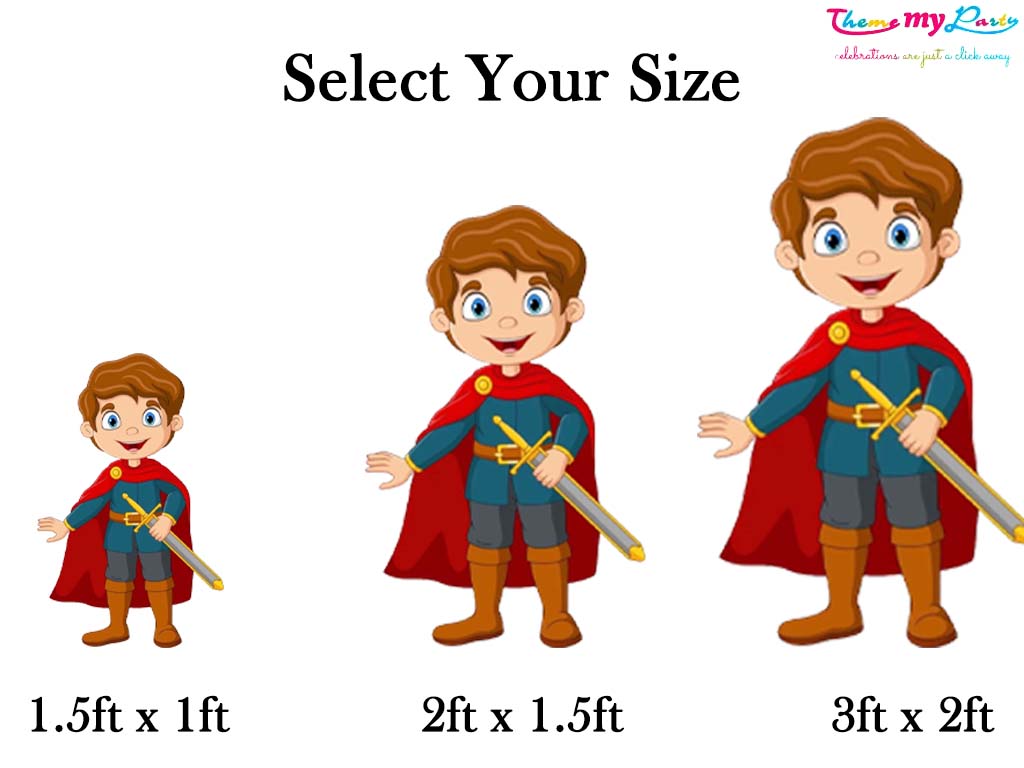 Prince Theme Birthday Party Cutout