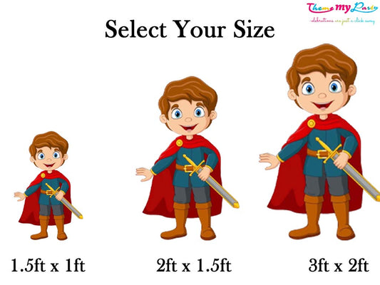 Prince Theme Birthday Party Cutout