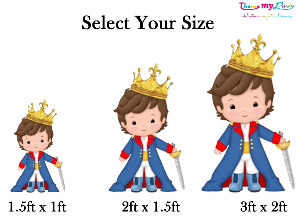 Prince Theme Birthday Party Cutout
