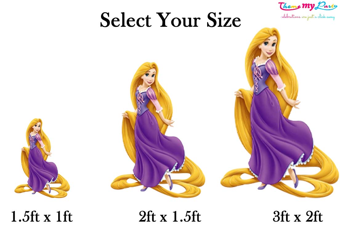 Princess Theme Birthday Party Cutout