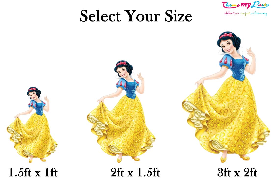 Princess Theme Birthday Party Cutout