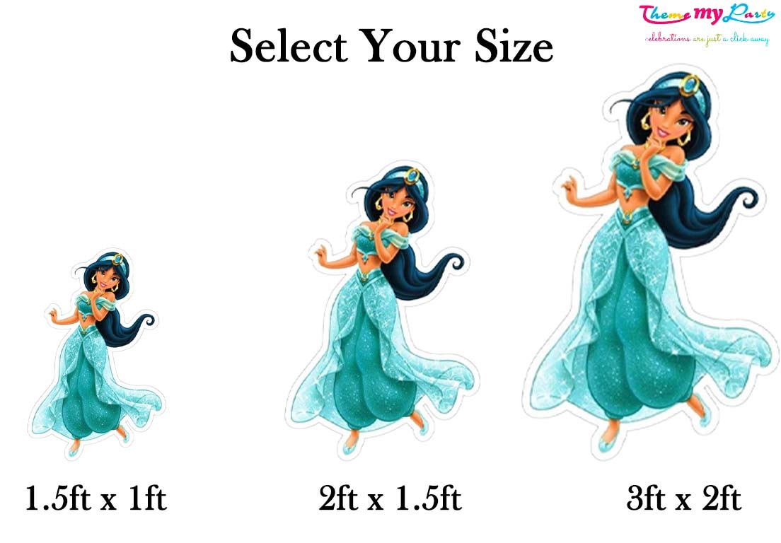 Princess Theme Birthday Party Cutout