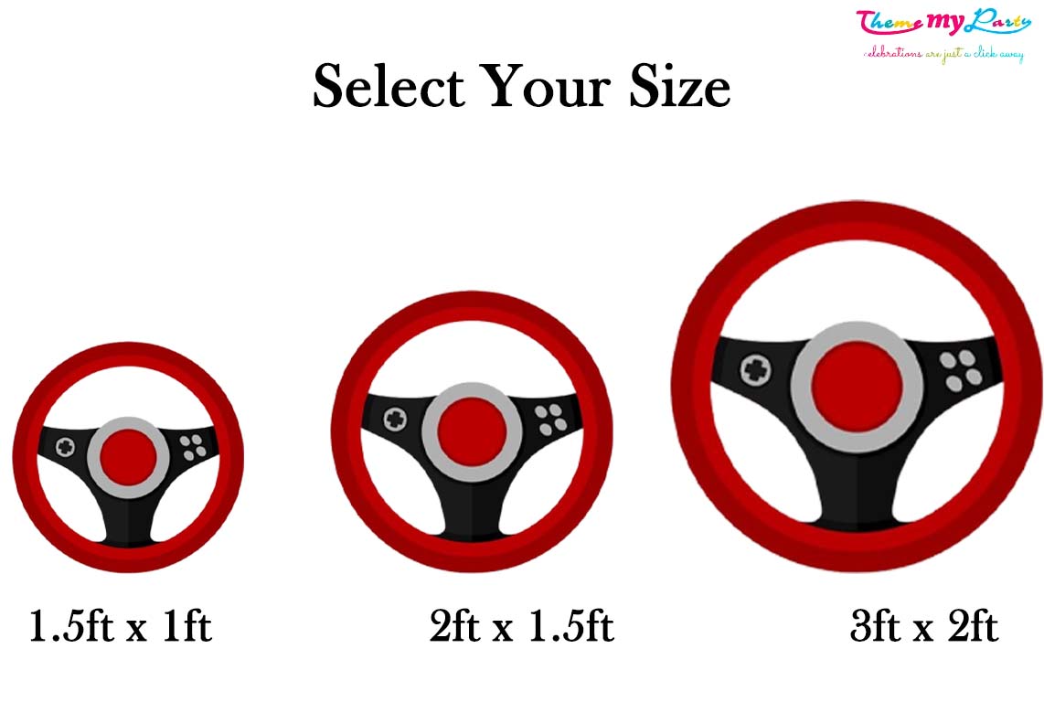 Wheel On The Bus Theme Birthday Party Cutout