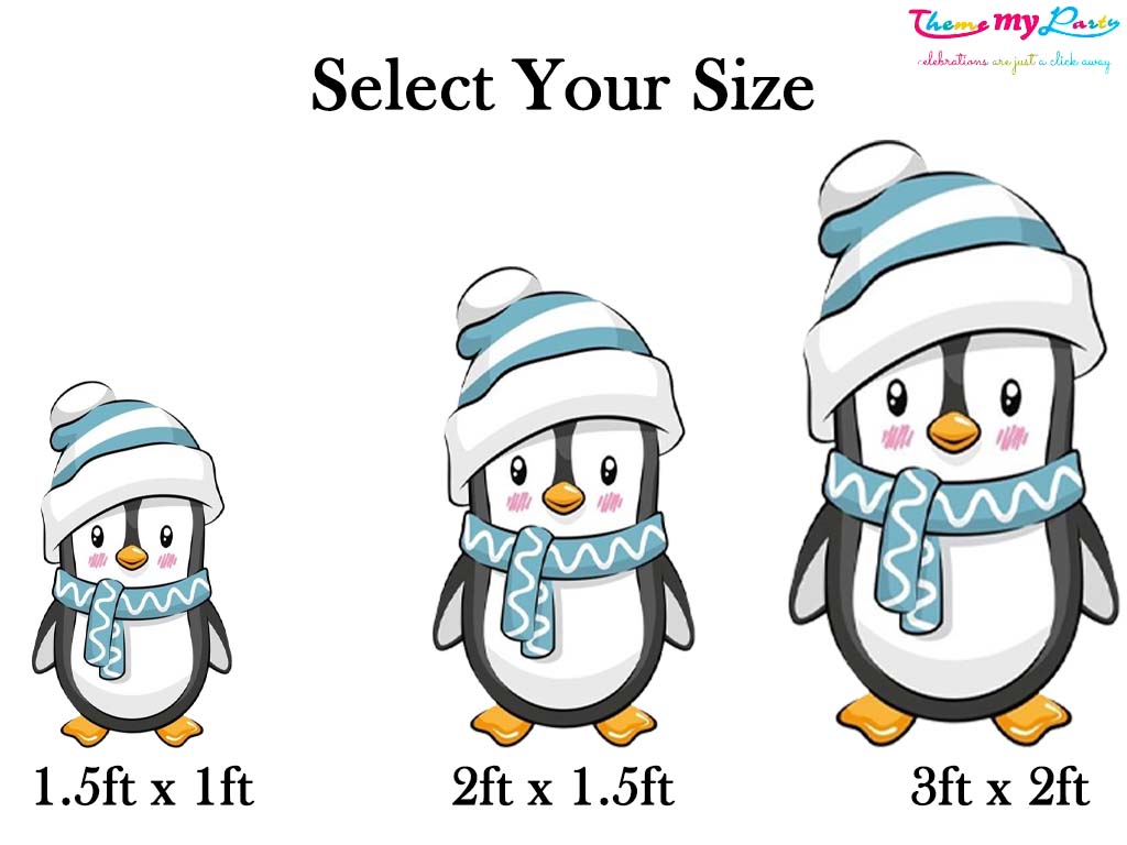 Winter Wonderland Theme Birthday Party Cutout