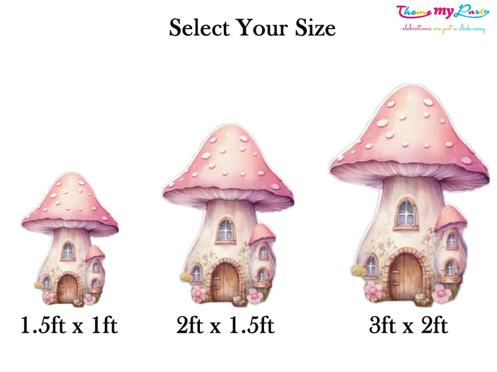 Butterflies & Fairies Theme Birthday Party Cutout