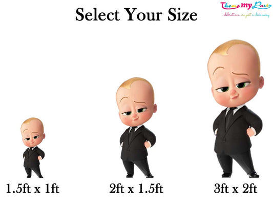 Boss Baby Theme Birthday Party Cutout