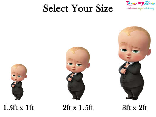Boss Baby Theme Birthday Party Cutout