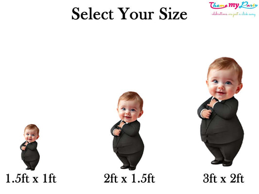 Boss Baby Theme Birthday Party Cutout