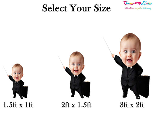 Boss Baby Theme Birthday Party Cutout