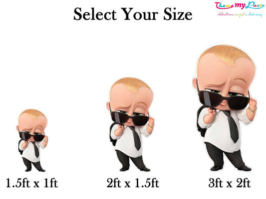 Boss Baby Theme Birthday Party Cutout