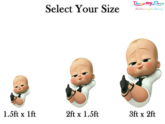 Boss Baby Theme Birthday Party Cutout