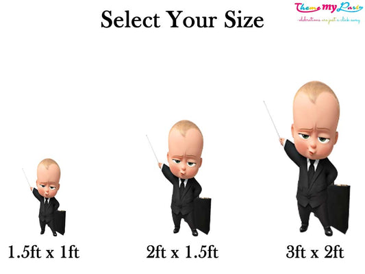 Boss Baby Theme Birthday Party Cutout