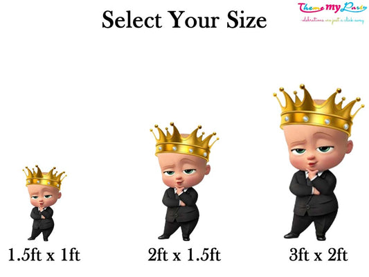 Boss Baby Theme Birthday Party Cutout