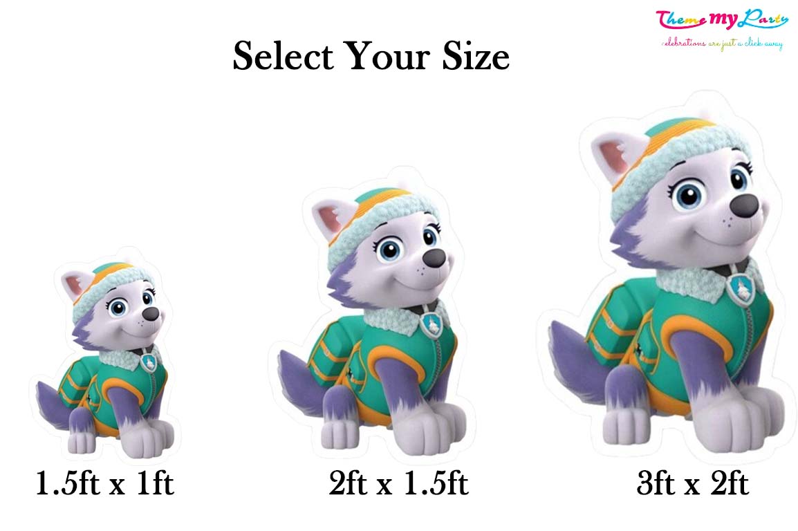 Paw Patrol Theme Birthday Party Cutout