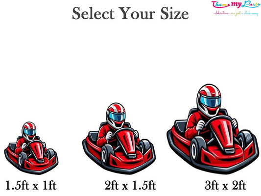 Car Theme Birthday Party Cutout