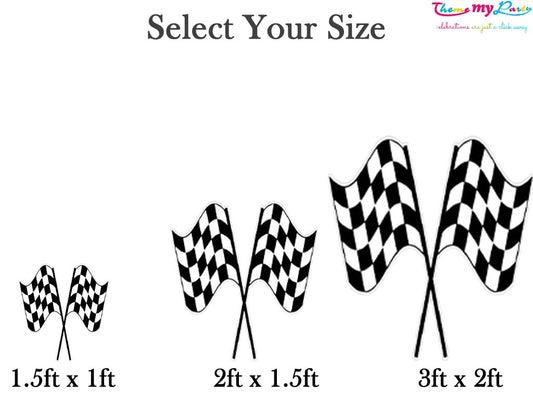 Car Theme Birthday Party Cutout