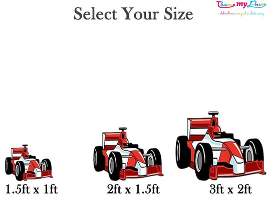 Car Theme Birthday Party Cutout