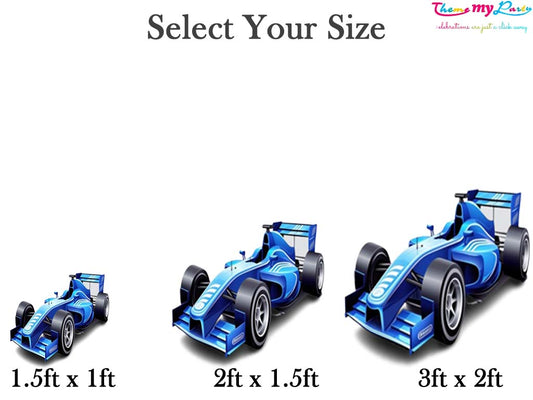 Car Theme Birthday Party Cutout