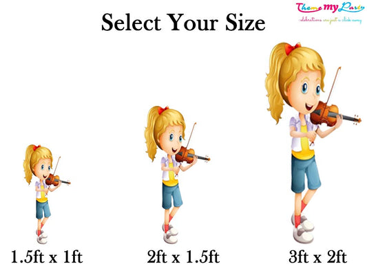 Rockstar Theme Birthday Party Cutout