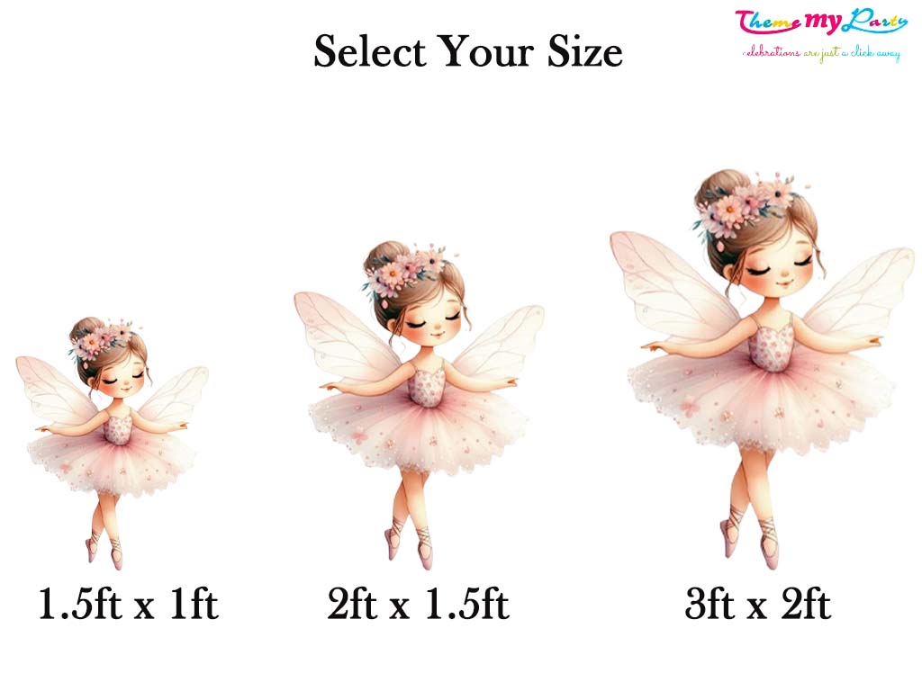 Butterflies & Fairies Theme Birthday Party Cutout