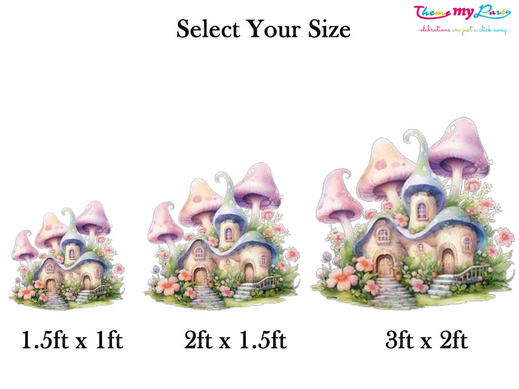 Butterflies & Fairies Theme Birthday Party Cutout