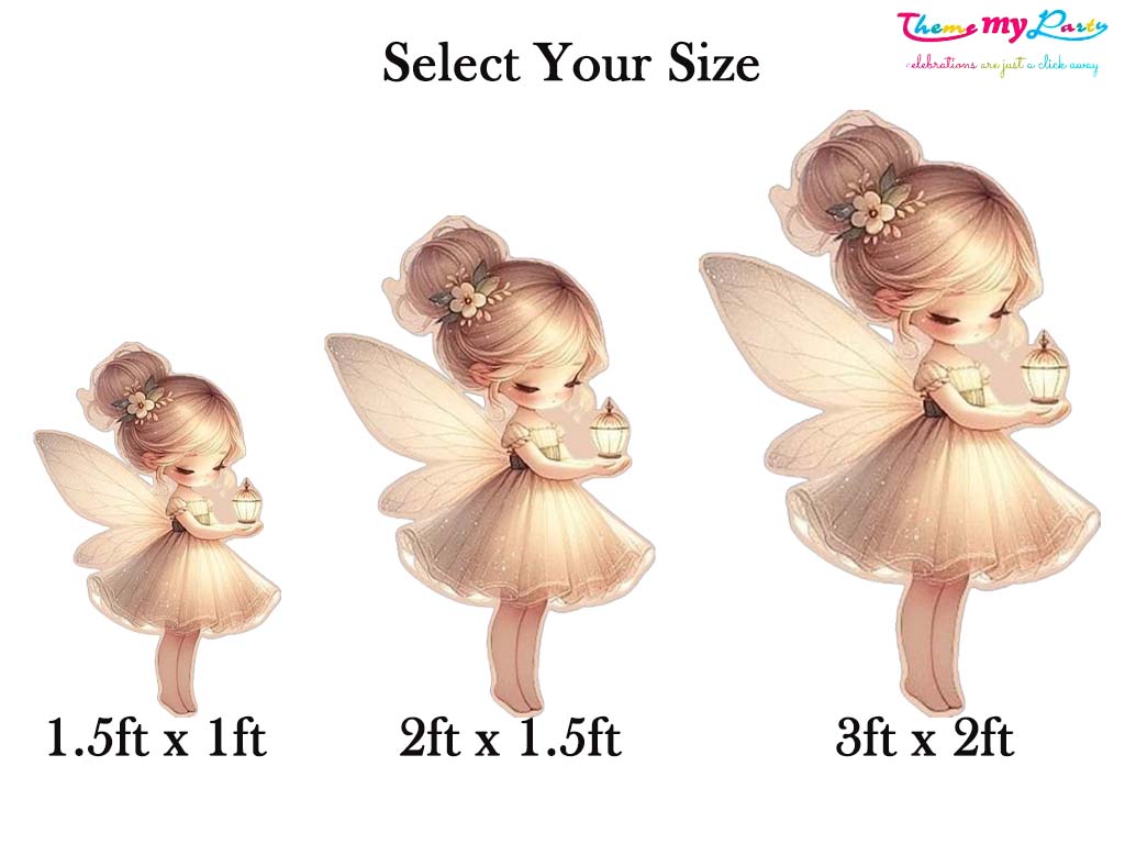 Butterflies & Fairies Theme Birthday Party Cutout