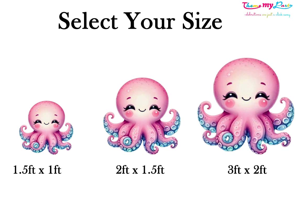 Mermaid Theme Birthday Party Cutout