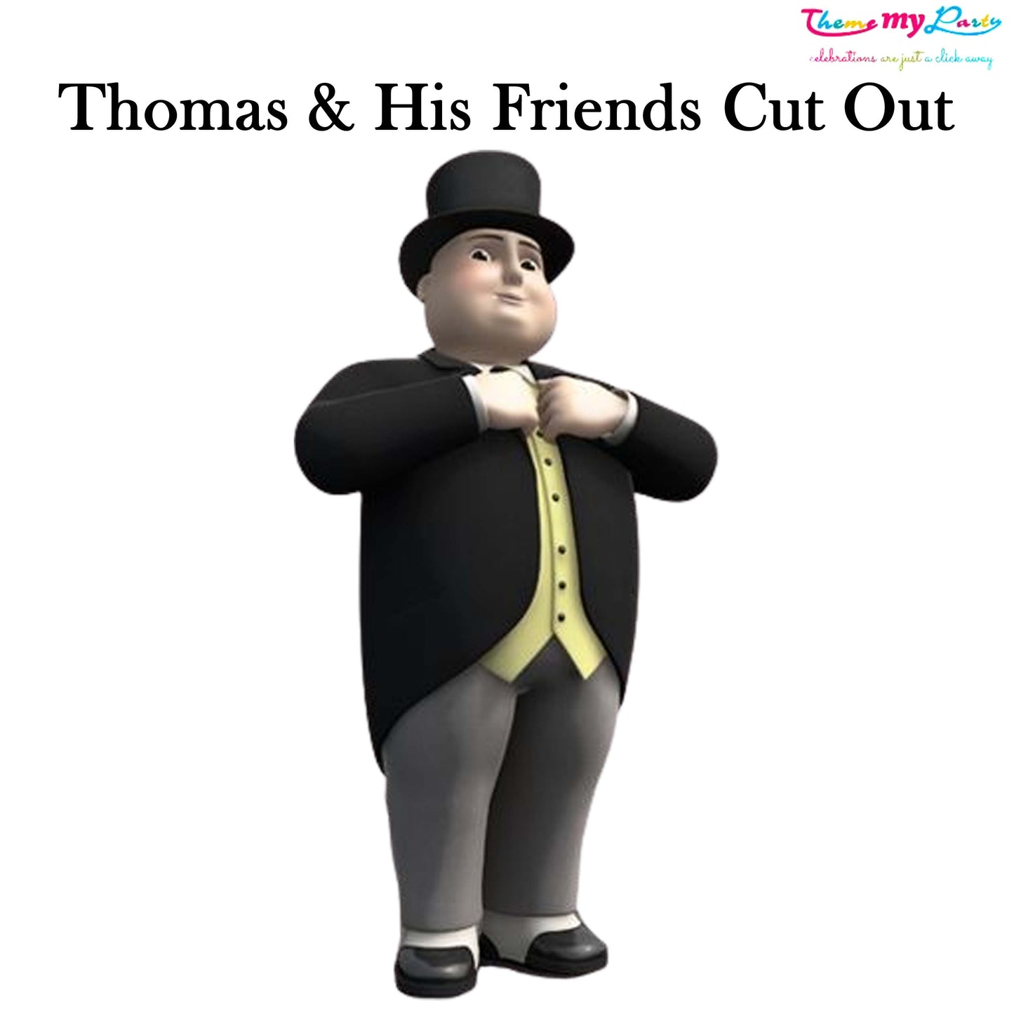 Thomas & His Friends Theme Birthday Party Cutout