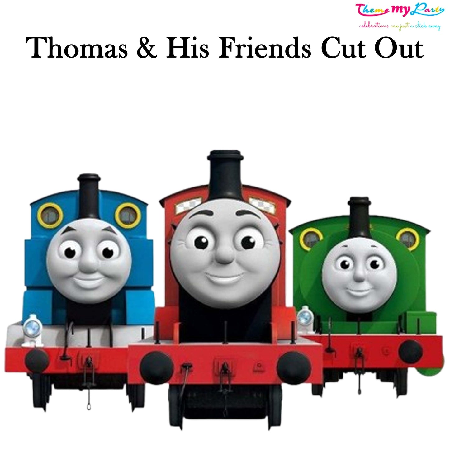 Thomas & His Friends Theme Birthday Party Cutout