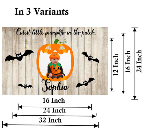 Halloween Party Welcome Board - Personalized