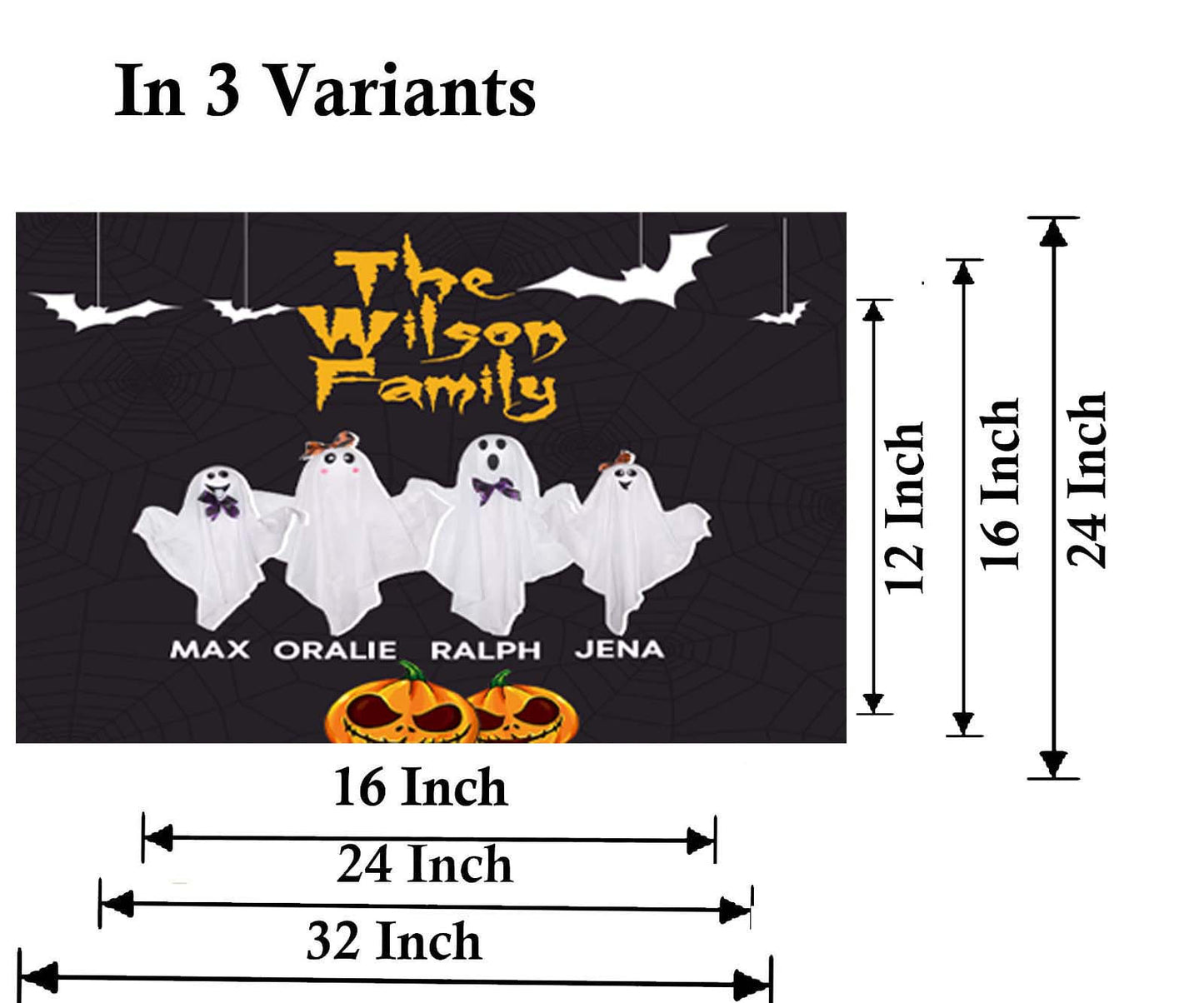 Halloween Party Welcome Board - Personalized